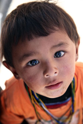 young Bhutanese boy